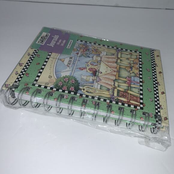 Mary Engelbreit Tea Party Journal 160 Pages Spiral Bound New in Packaging - Picture 4 of 11